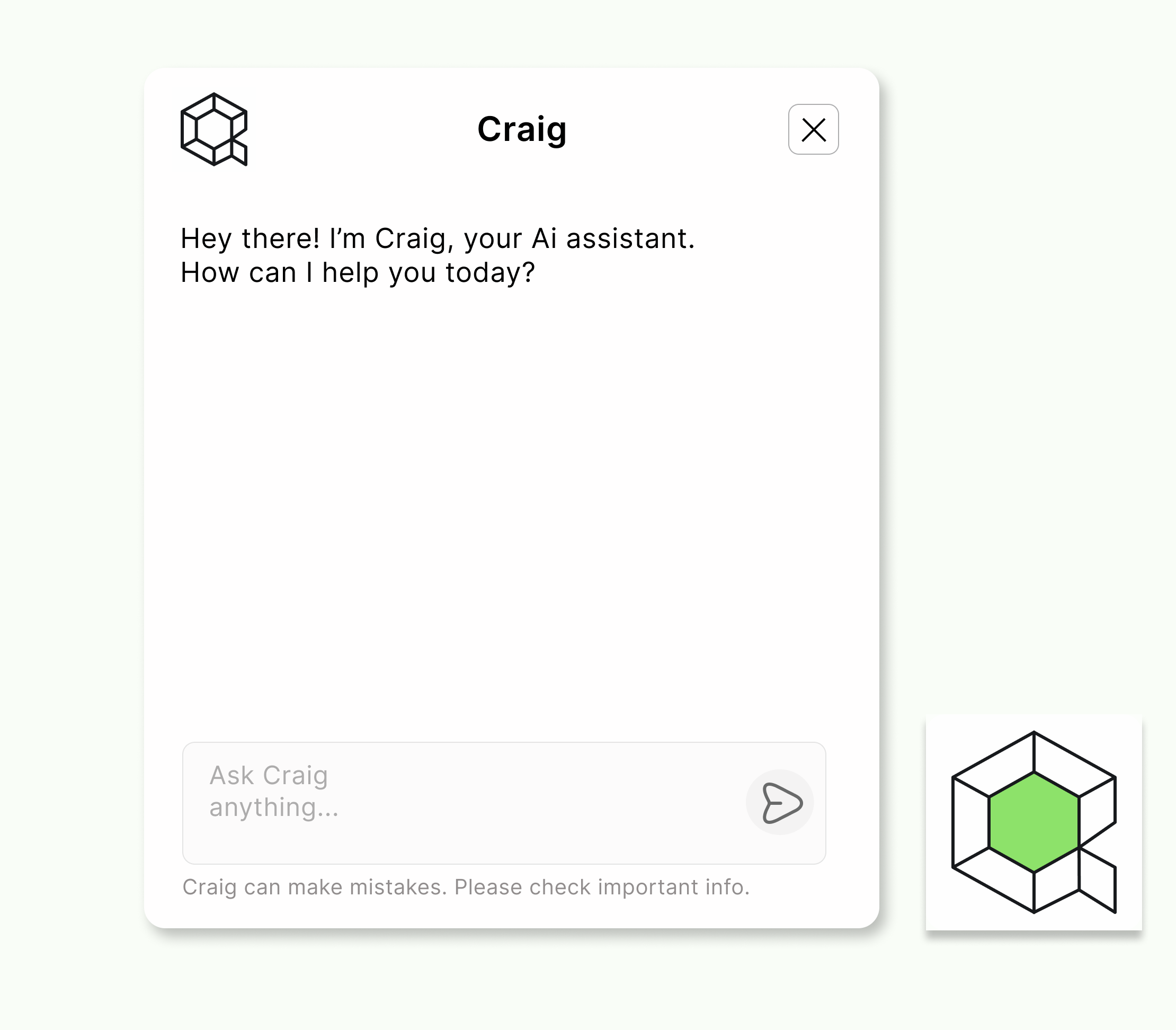 Craig AI insights interface