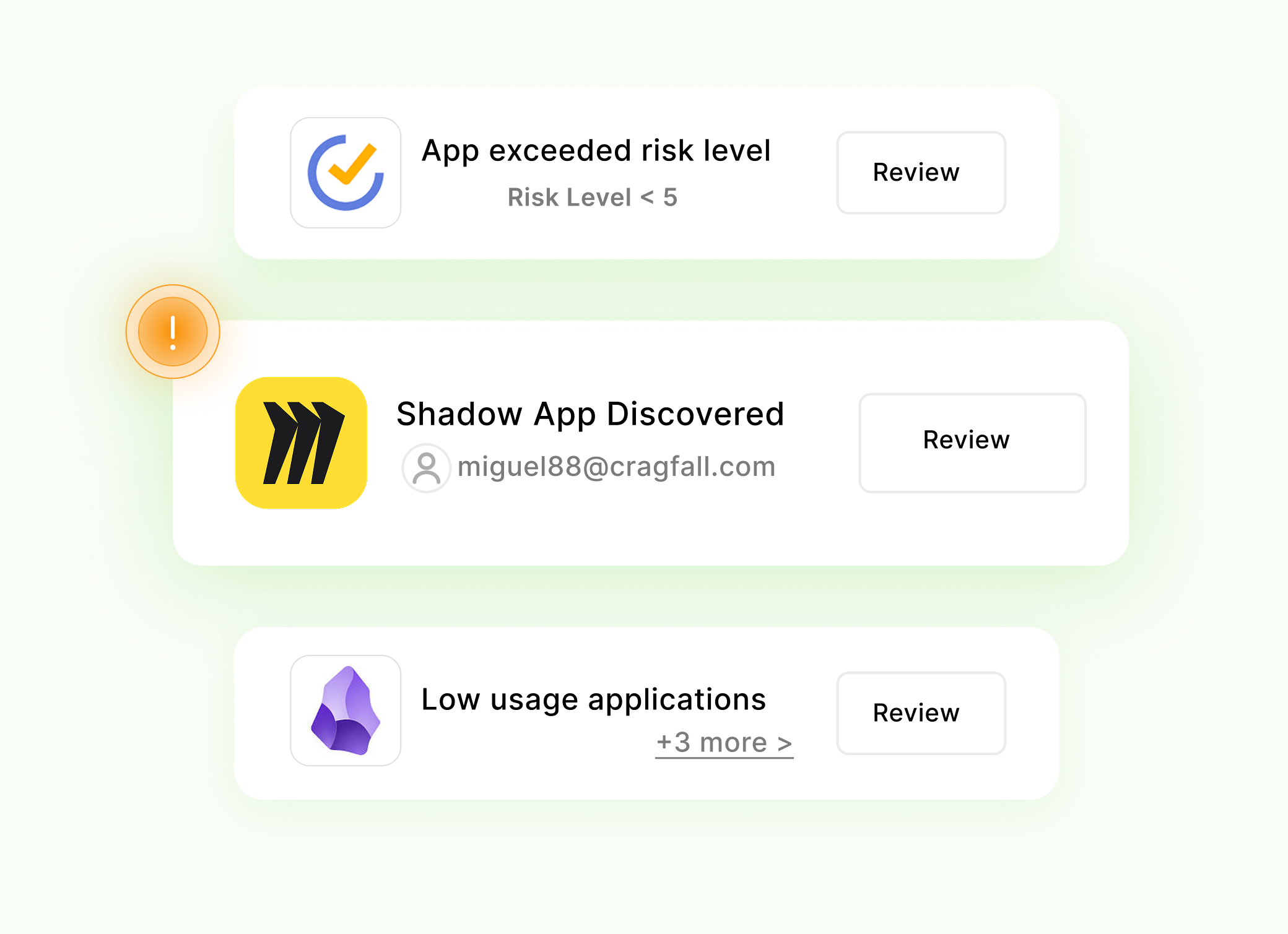 Shadow app and AI discovery